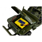 Jeep 4x4 33 cm 1:10 RC - zelený